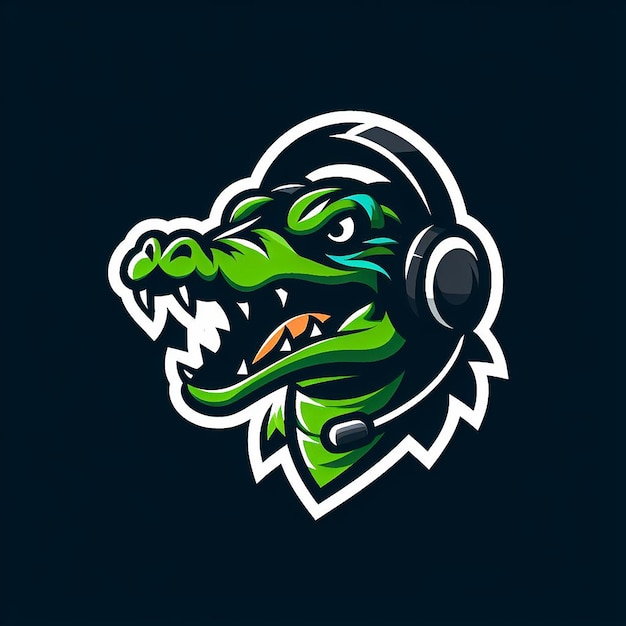 Foto el logotipo de crocodile esport