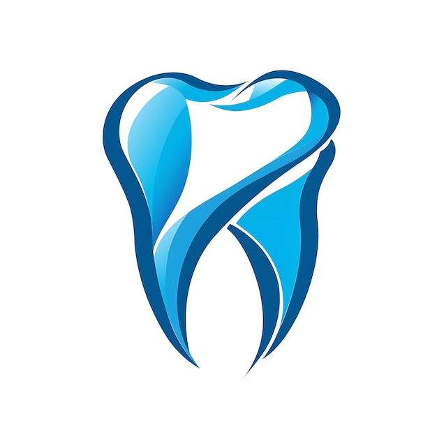 Logotipo da clínica dentária Dente Modelo de design abstrato dentário