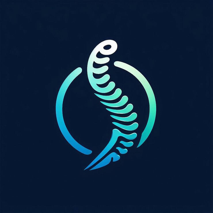 Foto logotipo da coluna vertebral