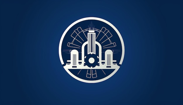 Foto logotipo da empresa que repara dispositivos de usina nuclear