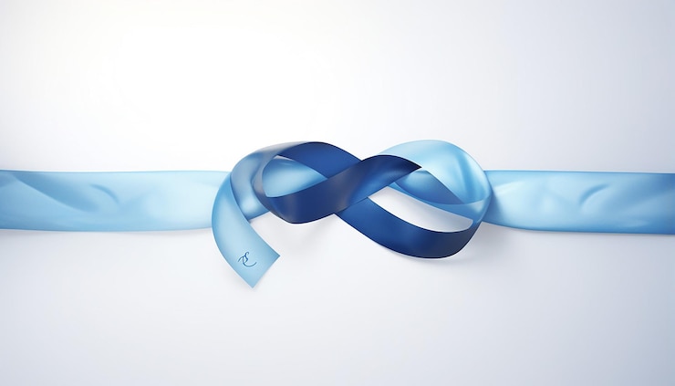Foto logotipo da fita azul academia no estilo do ilustrador minimalista