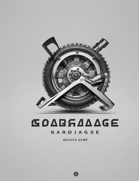 Foto logotipo da garagem de automóveis