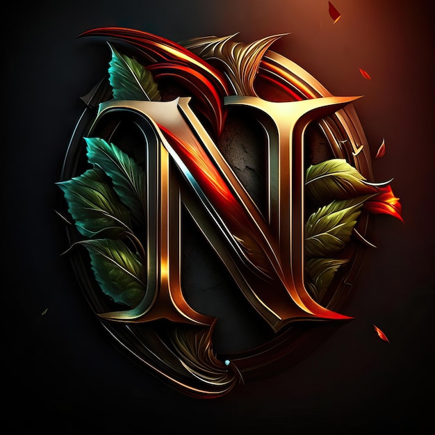 Foto logotipo da letra n