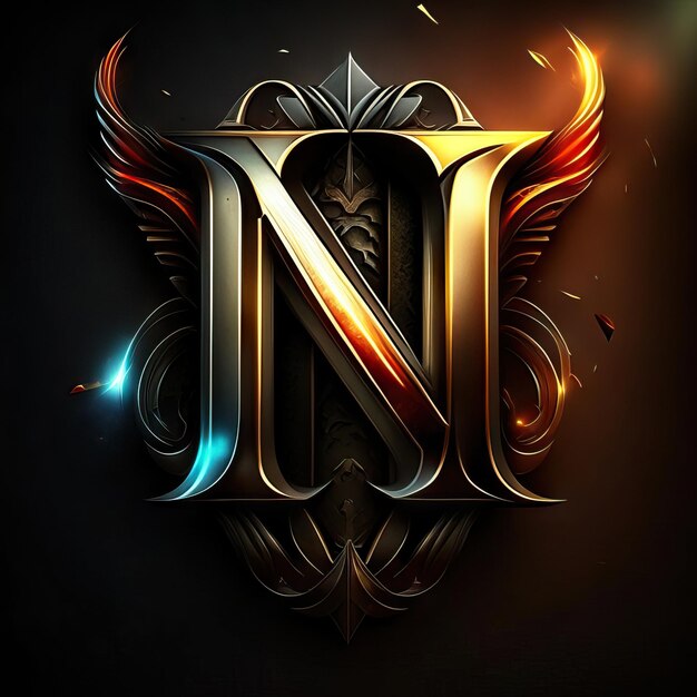 Foto logotipo da letra n