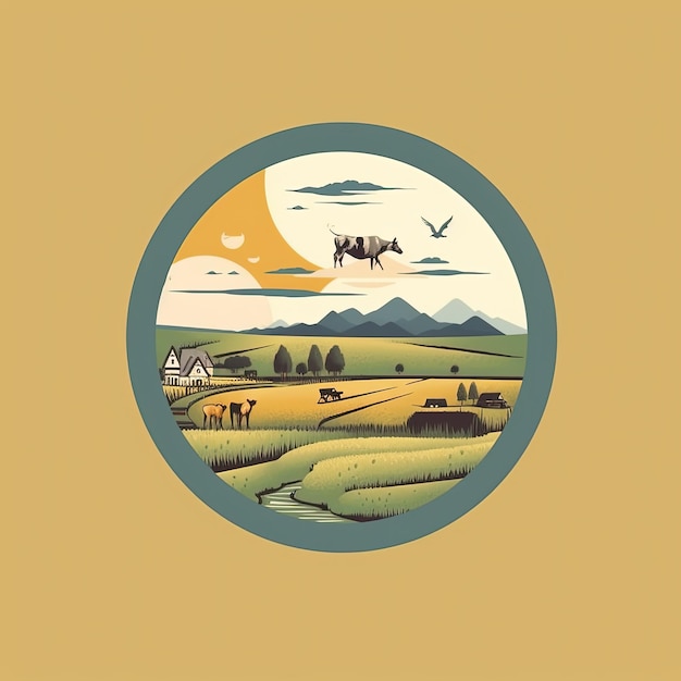 logotipo da pecuária