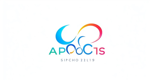 Logotipo das Olimpíadas de Verão de Paris 2024 Evento multisportivo internacional Ilustração vetorial isolada em w