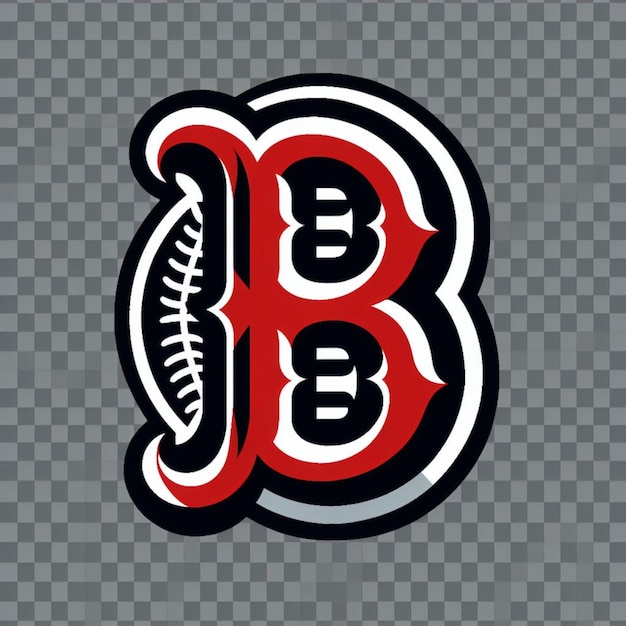 Logotipo de beisebol para equipes vencedoras e excelência atlética