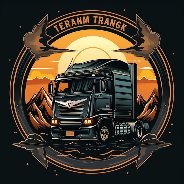 Foto logotipo de caminhão