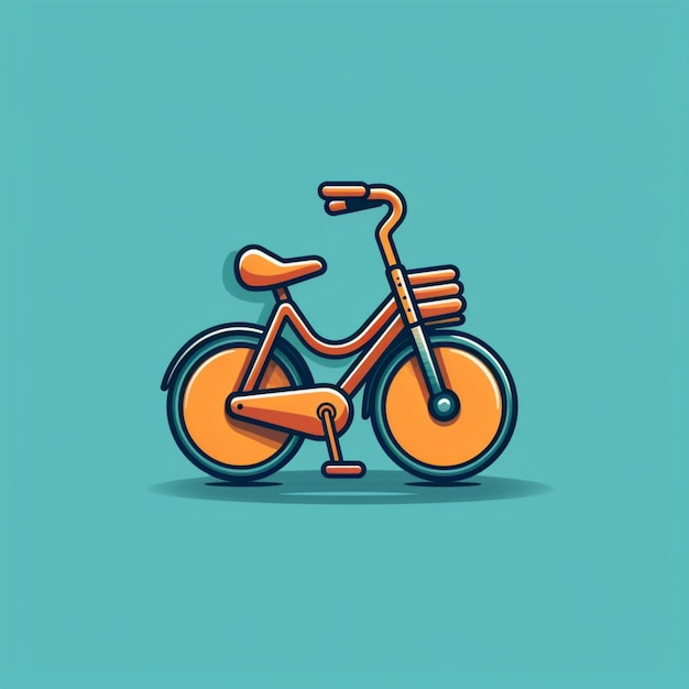 Logotipo de desenho animado de bicicleta 18