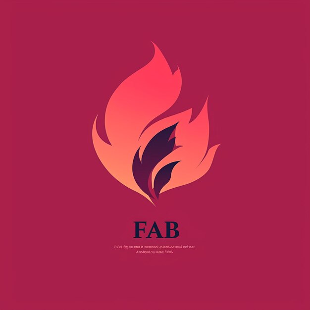 Logotipo de design de incêndio