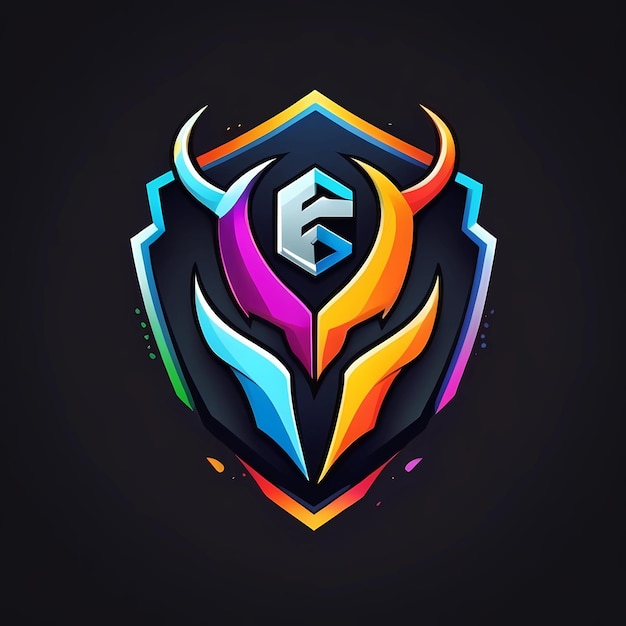 logotipo de esport moderno colorido