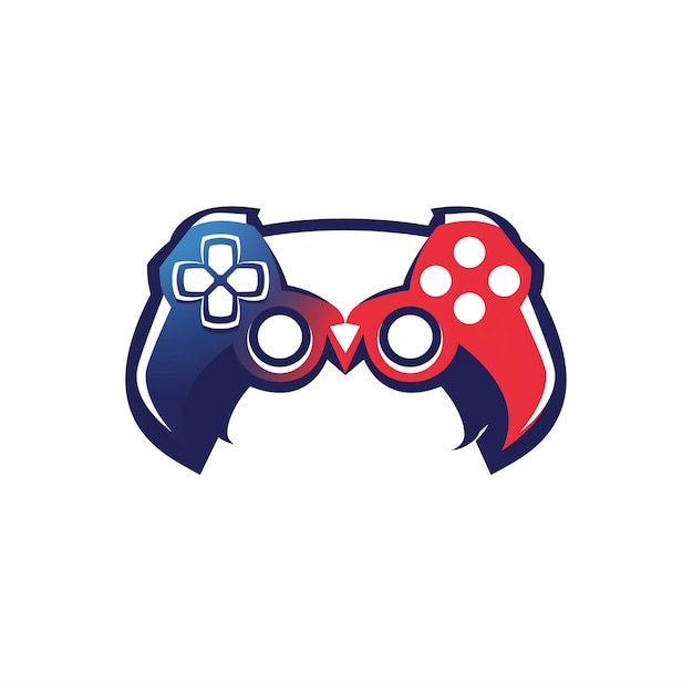 logotipo de jogo com fundo branco