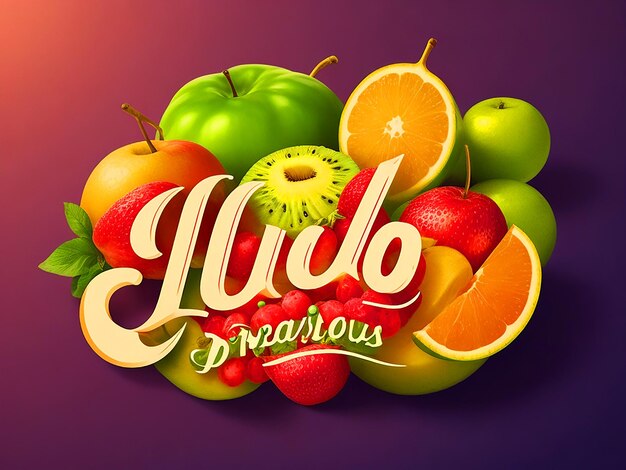 Foto logotipo de jugos de jdiseo gráfico do zumo dinâmico