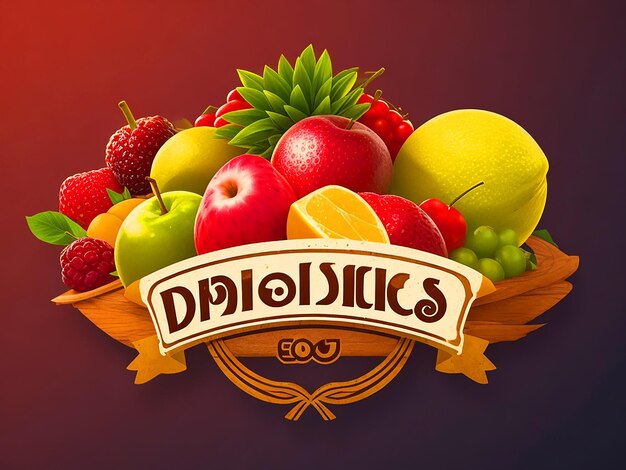 Logotipo de jugos de jdiseo gráfico do zumo dinâmico