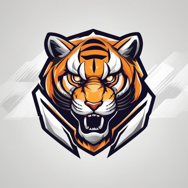 Foto logotipo de tiger strike esports dominando a arena de jogos