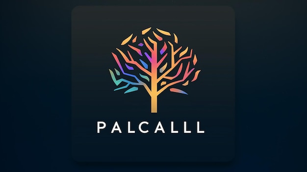 Logotipo de uma empresa de consultoria de processamento de linguagem natural