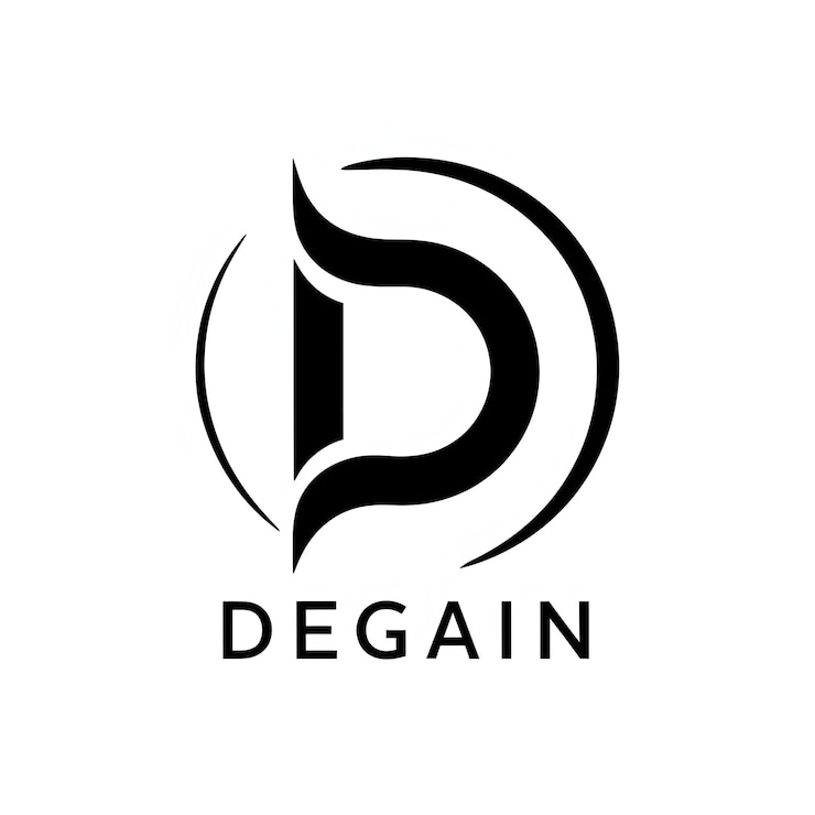 Foto el logotipo de degain