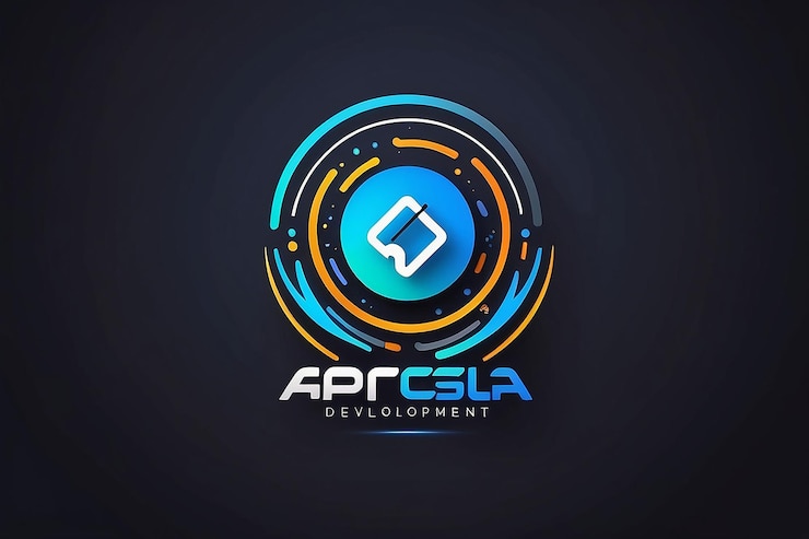 Foto logotipo de desarrollo de aplicaciones móviles