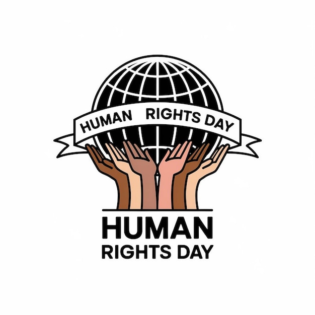 un logotipo para el Día de los Derechos Humanos