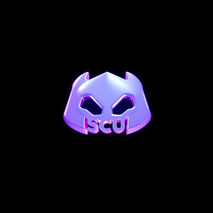 Foto el logotipo de discord con renderizado 3d de material holográfico pulsante, brillo púrpura y esquema de colores blanco isola