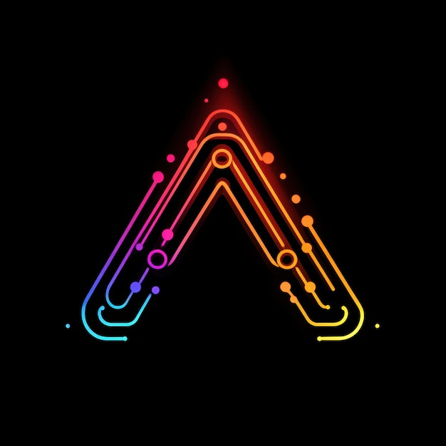 Un logotipo distinto que destaca la intersección de la tecnología y la IA