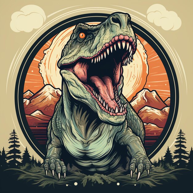 Logotipo do dinossauro