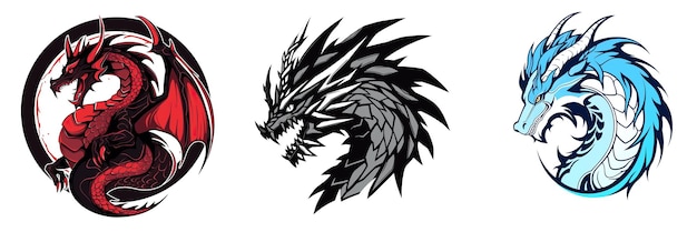 Logotipo do Dragão 2D
