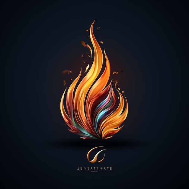 Foto logotipo do fogo
