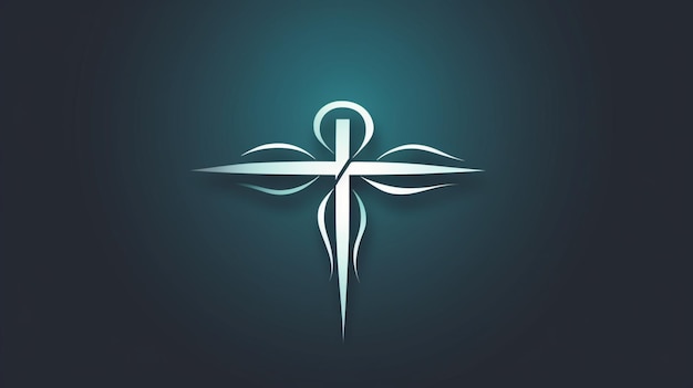 Foto logotipo do hospital melhor design vetorial cruz médica ilustração imagem ai gerada arte