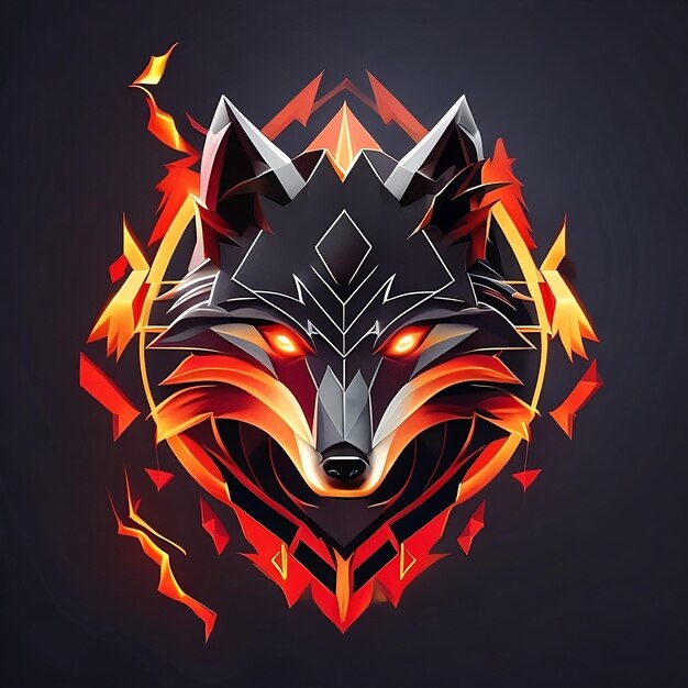 Logotipo do Lobo Ninja