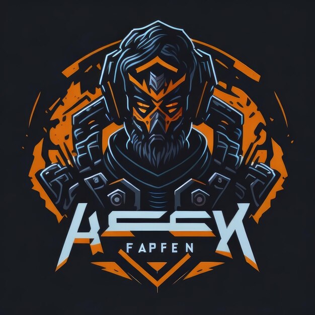 Foto logotipo do mascote de esportes ash