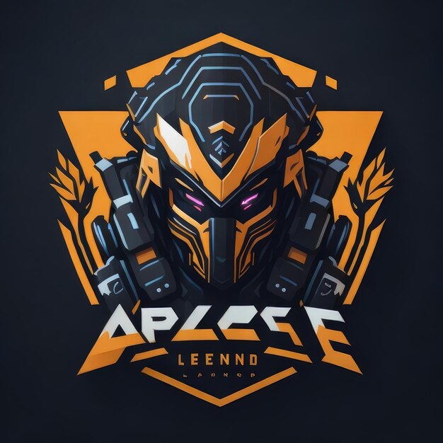 Foto logotipo do mascote do jogo de esports octane battle royale