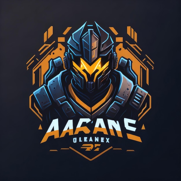 Logotipo do mascote do jogo de esports octane battle royale