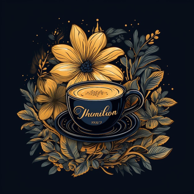 logotipo do produto café