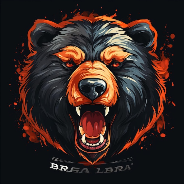 logotipo dos desenhos animados urso