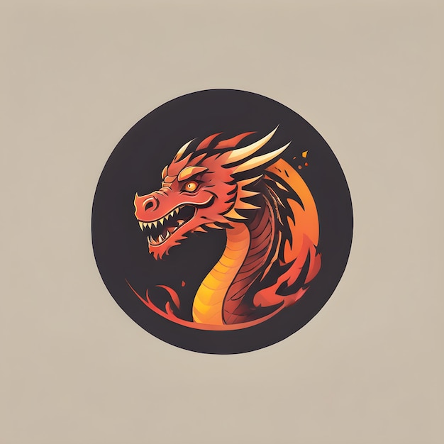 Logotipo del Dragón de Fuego