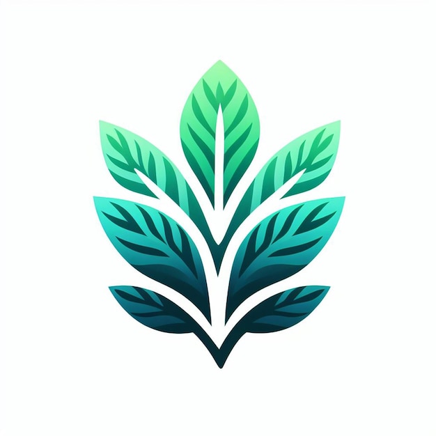 Foto el logotipo ecológico natural