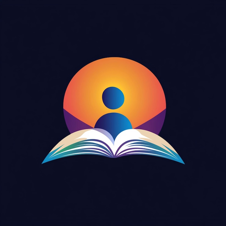 Foto el logotipo de la educación