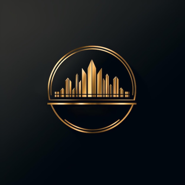 Foto logotipo elegante e legal para um casino de luxo