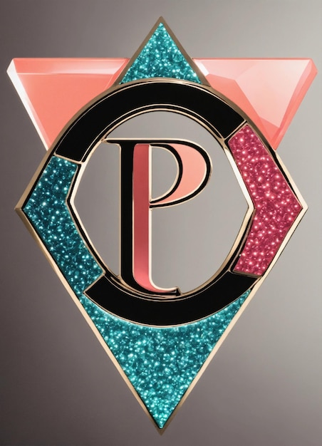 Foto logotipo de la empresa con letras verticales en forma de rectángulo simbolismo icónico rinoceronte cristalizado