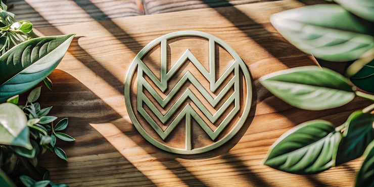 Foto un logotipo para una empresa llamado el logotipo de un logotipo
