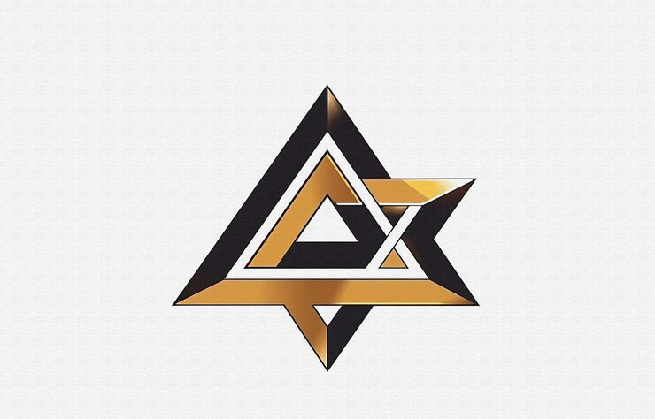Foto un logotipo de una empresa que tiene una letra en él