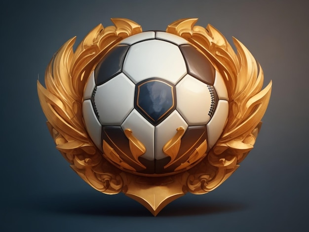 Logotipo Esport do time de futebol e futebol