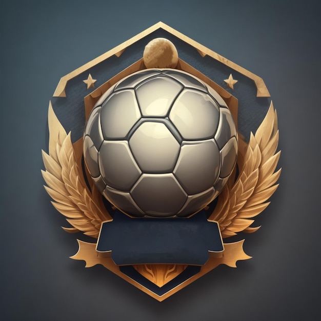 Logotipo Esport do time de futebol e futebol