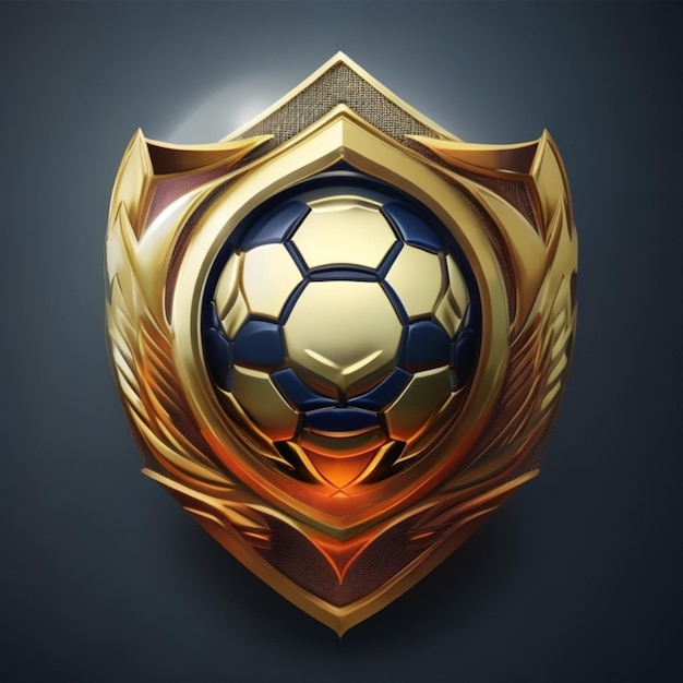 Logotipo de Esport del equipo de fútbol y fútbol