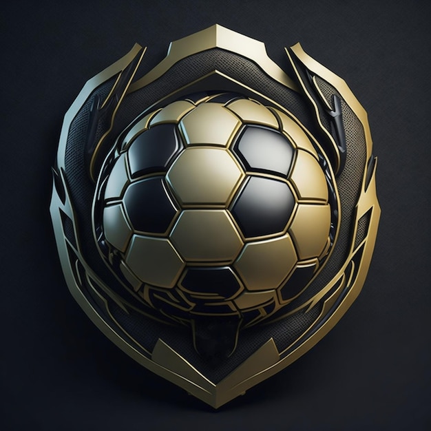 Logotipo de Esport del equipo de fútbol y fútbol