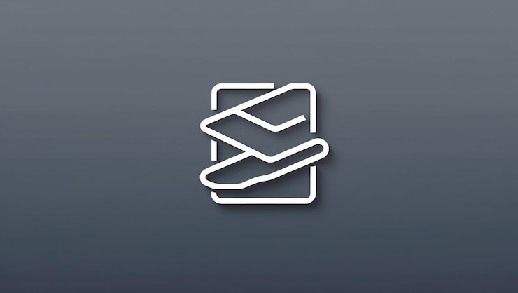 Foto logotipo estilizado que simboliza la innovación y el crecimiento empresarial