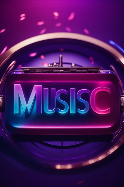 Foto el logotipo del estudio de música