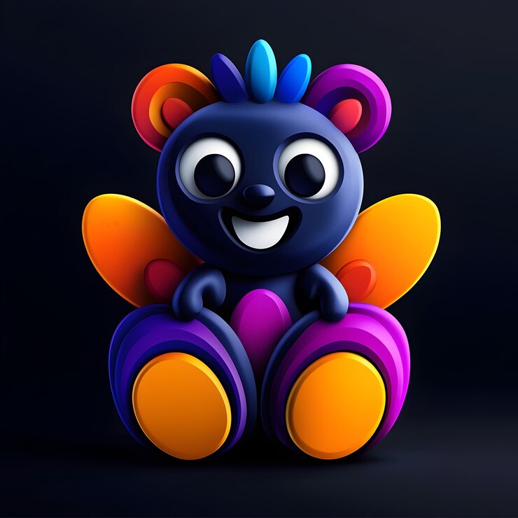 Foto logotipo extravagante e colorido para uma empresa de fabricação de brinquedos