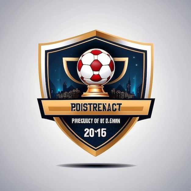 Foto logotipo de fútbol que es el evento prestigioso del torneo